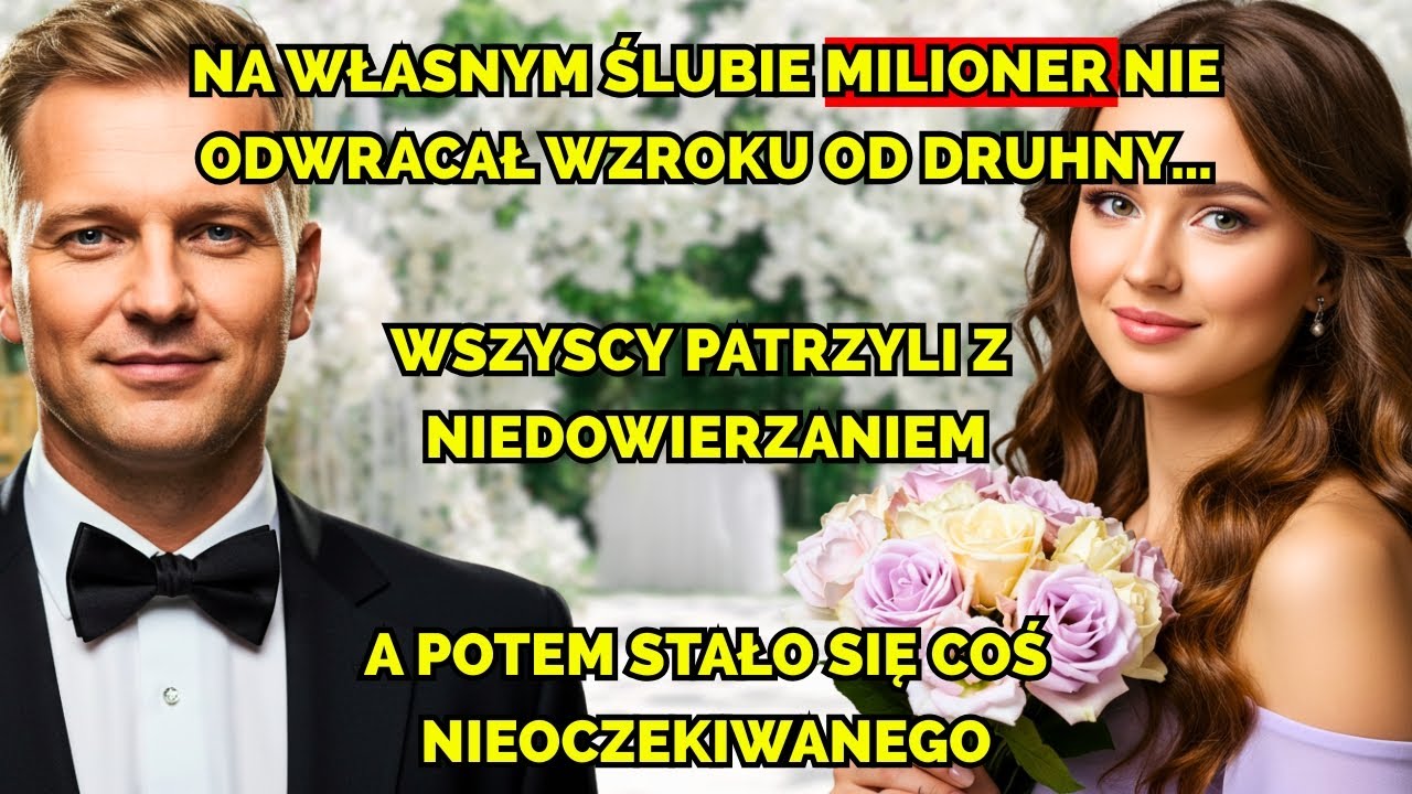 Na własnym ślubie milioner nie mógł oderwać wzroku od druhny swojej narzeczonej — a potem…