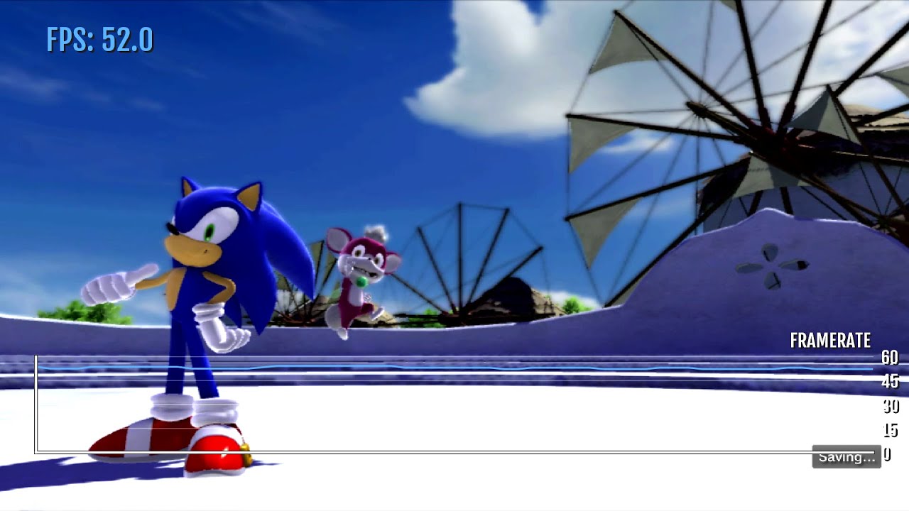Sonic Unleashed  - PlayStation 3 Version Framerate Analysis