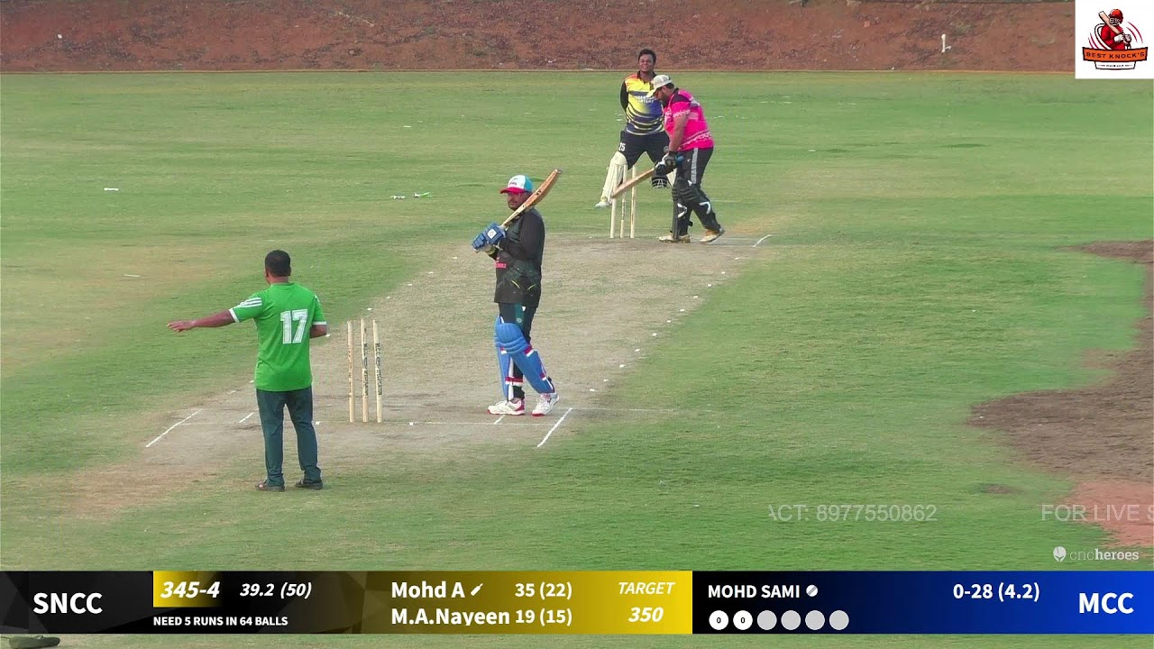 ONE DAY MATCH B/W   || MOHAMMED C.C VS SHAHI NAWAB CRICKET CLUB ||