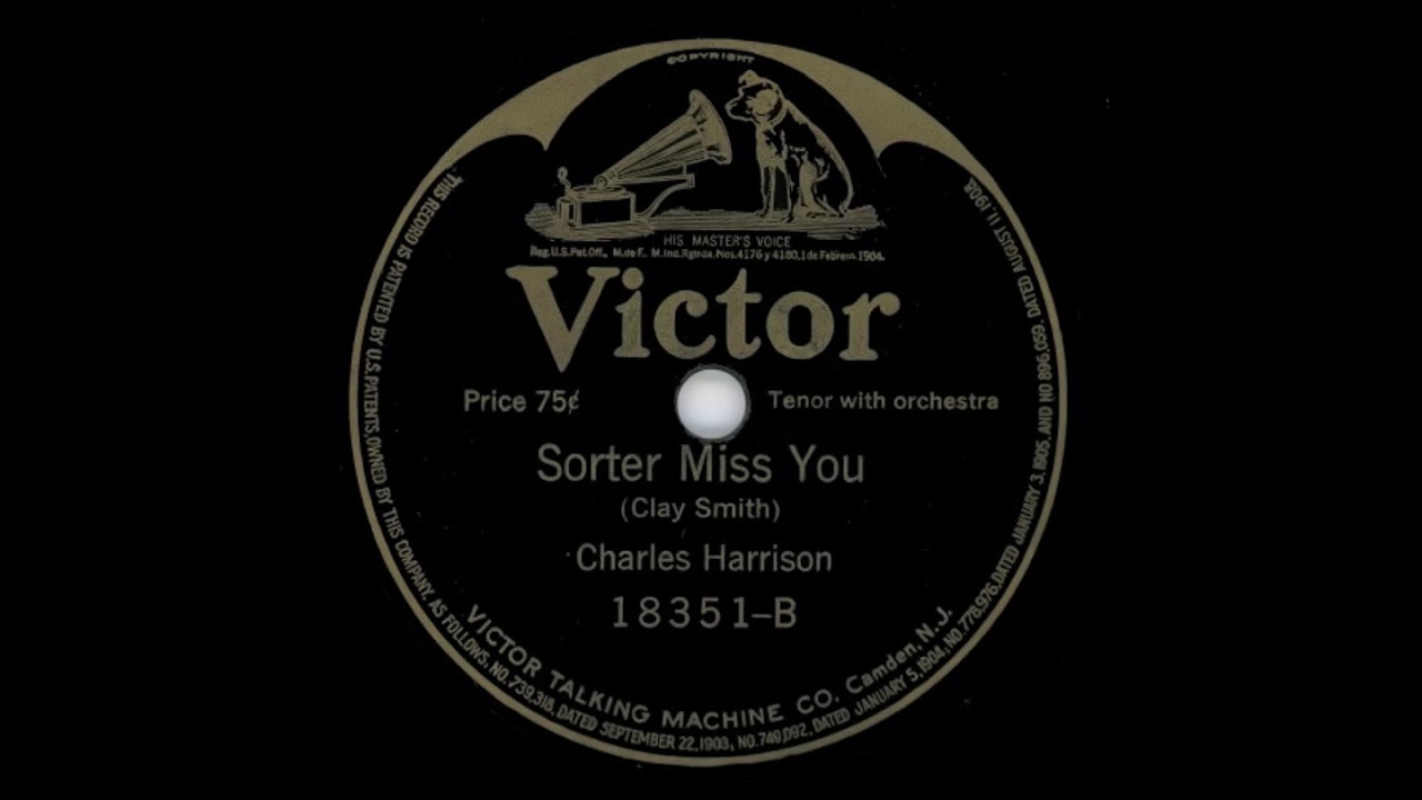 Charles Harrison - Sorter Miss You (1917)