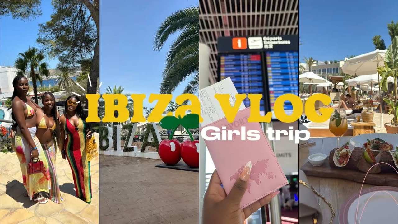 IBIZA VLOG | GIRLS TRIP | SUMMER TRIP ☀️⛱️