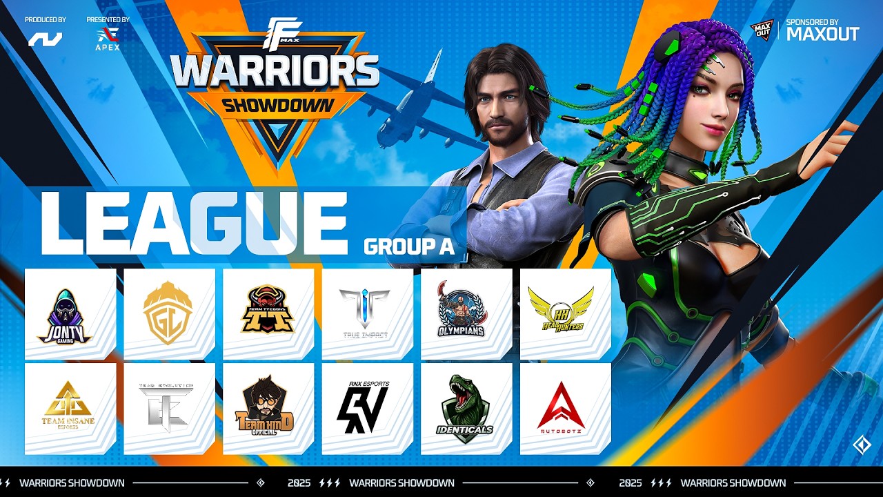 APEX PRESENTS WARRIROR SHOWDOWN LEAGUE STAGE GRP -  A |
