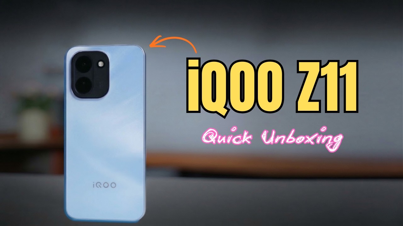 Распаковка и первый взгляд на iQOO Z11 🔥 Дисплей 165 Гц, мощный аккумулятор 9020 мАч | Цена в Вел...