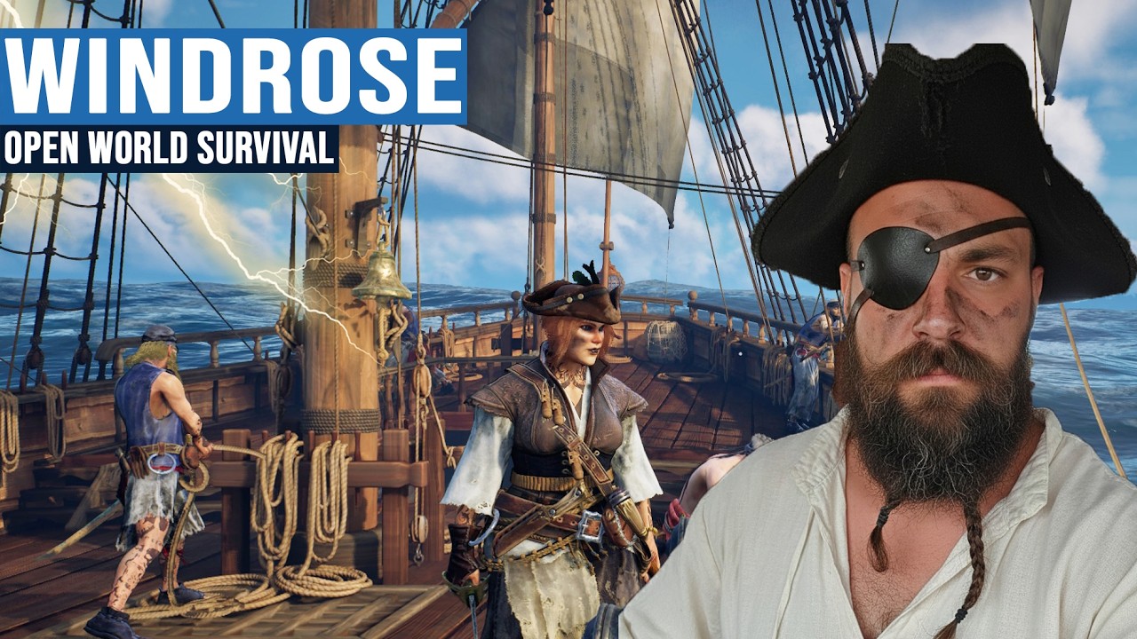 WINDROSE das NEUE Piraten Open World Survival Game