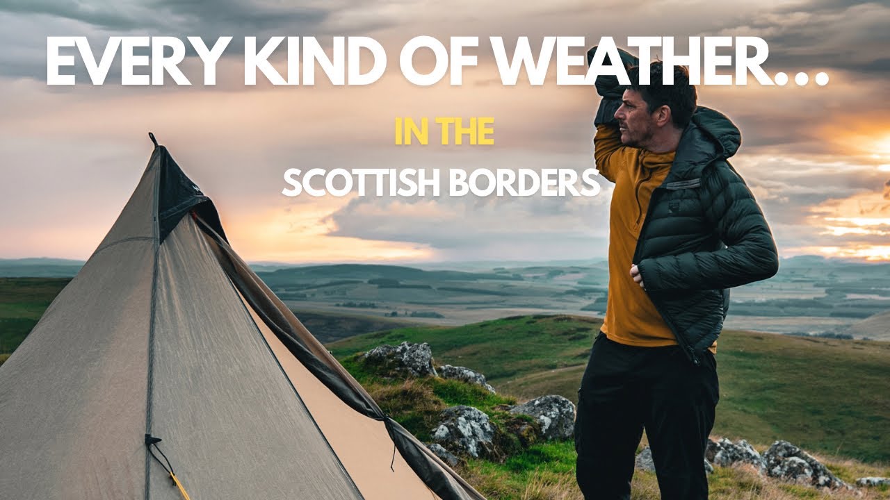 SOLO WILD CAMPING in the SCOTTISH BORDERS (MLD DuoMid)