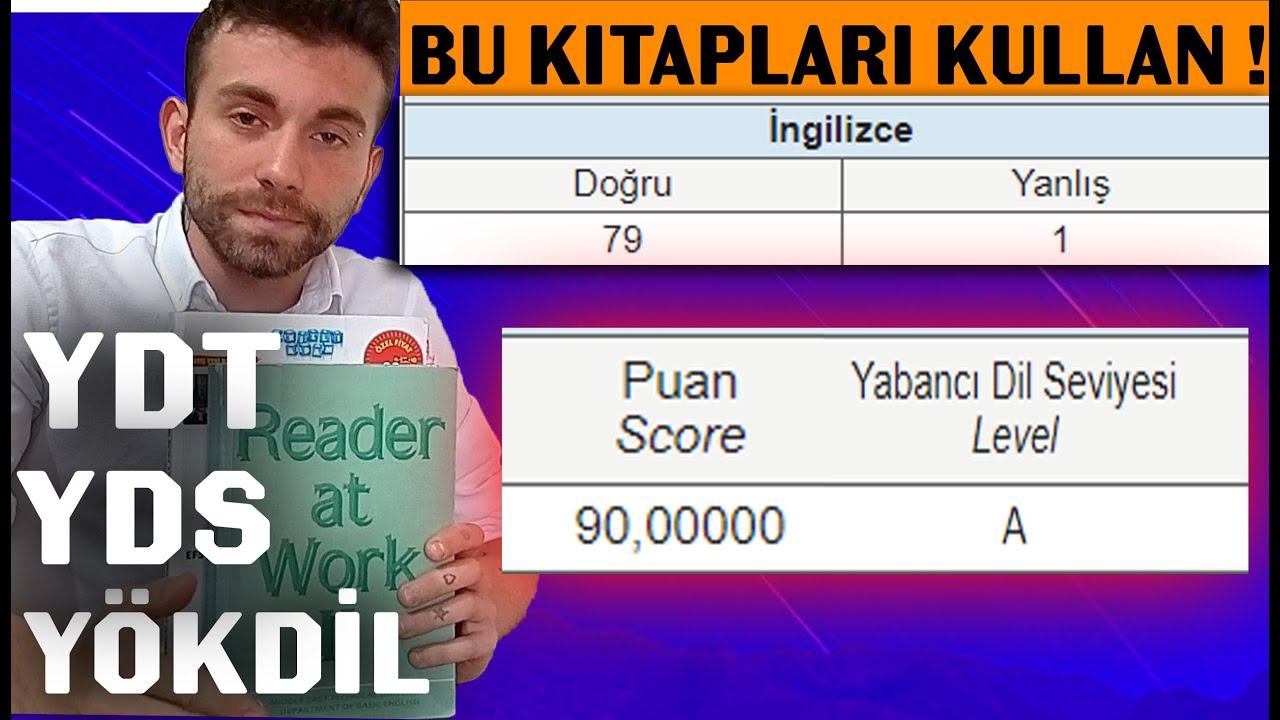 YDS YDT Y&Ouml;KDİL | 80 Yapmak i&ccedil;in gerekenler! | KİTAP TAVSİYESİ!