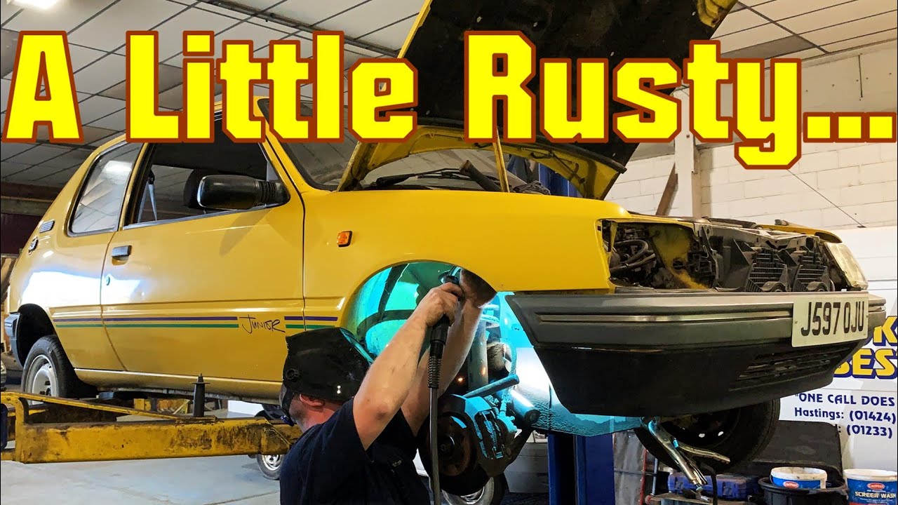 Fixing RUST On The £400 Peugeot 205