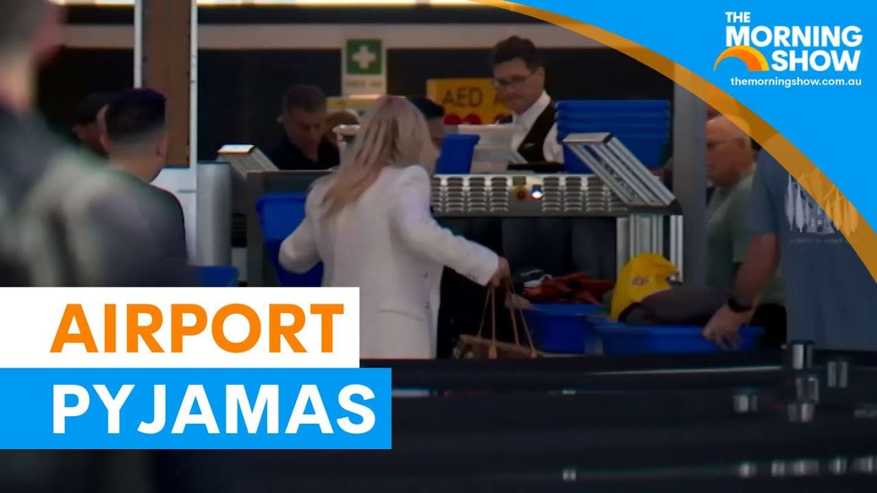 US asks travellers to ditch airport pyjamas | The Morning Show