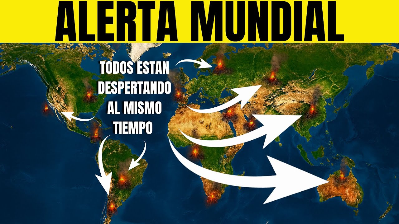 La actividad volc&aacute;nica global se intensifica despu&eacute;s de un per&iacute;odo de intensa actividad solar &iquest;Qu&eacute;?!