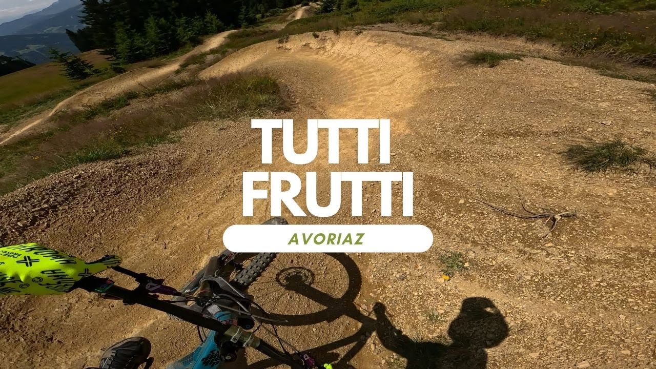 Tutti Frutti Bikepark Avoriaz France 🇫🇷 Portes Du Soleil Full Run POV RAW