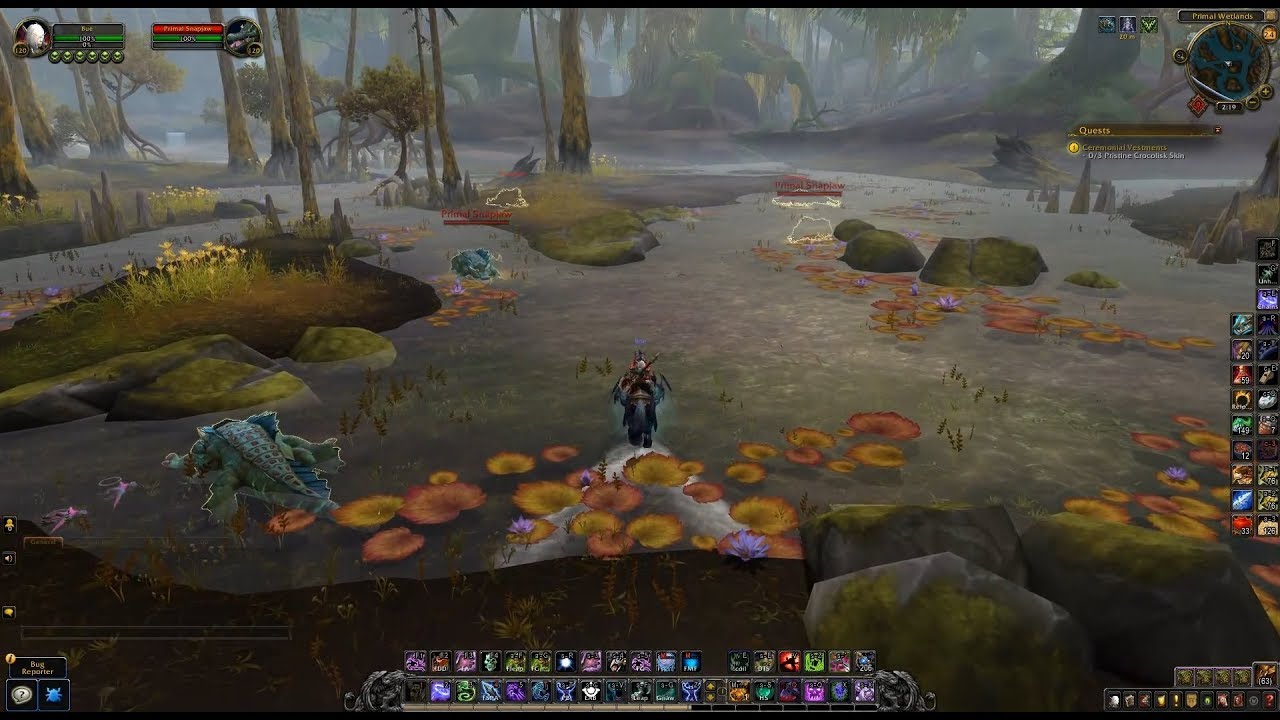 WoW BFA Skinning quest - Ceremonial Vestments (Horde)
