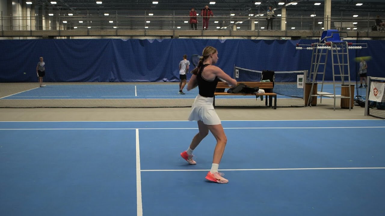 Anna Maria Tottrup - College Tennis Recruting Video - Fall 2025