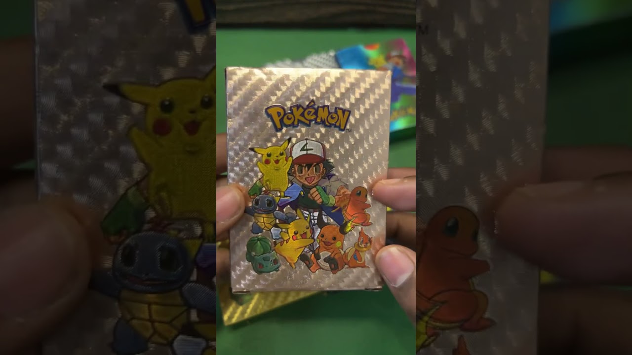Rose Gold Pok&eacute;mon Card #pokemon #pokemoncards #shorts