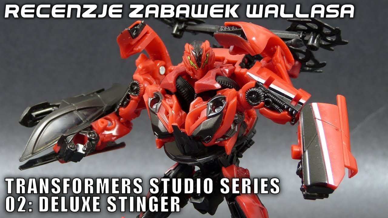 Recenzja zabawki Transformers - Studio Series 02 Deluxe Stinger