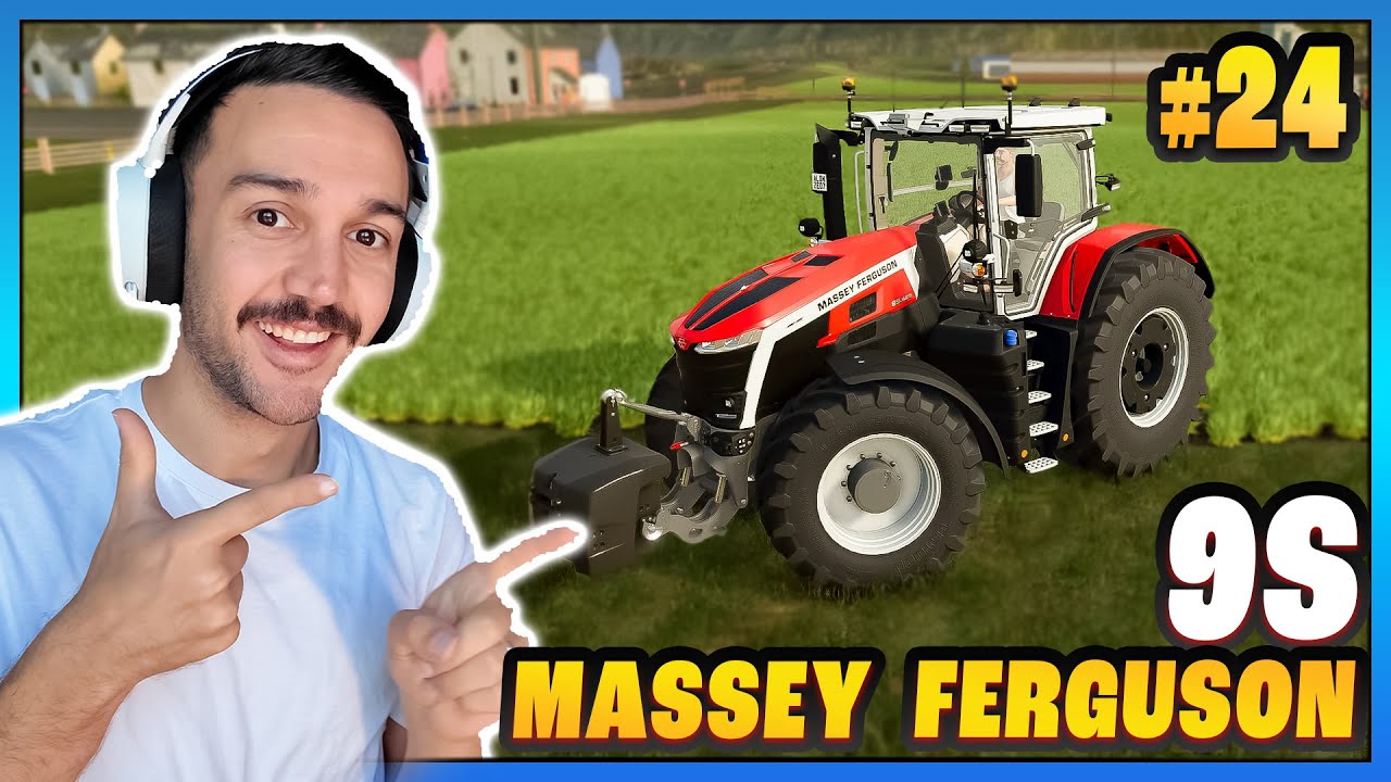 🔥 MASSEY FERGUSON 9S FULL PAKET – GÜÇ CANAVARI! | FS25 #24