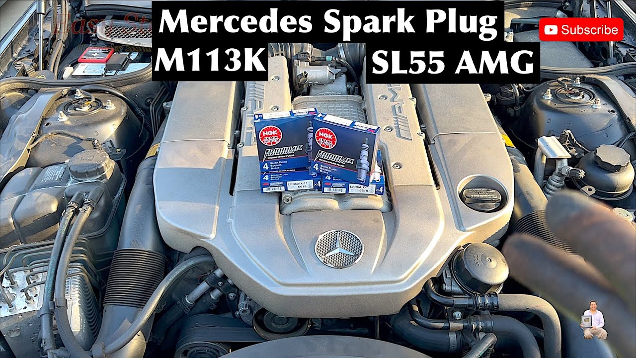 Mastering Spark Plug Swaps: Mercedes R230 SL55 AMG M113k Spark Plug Change Tips!