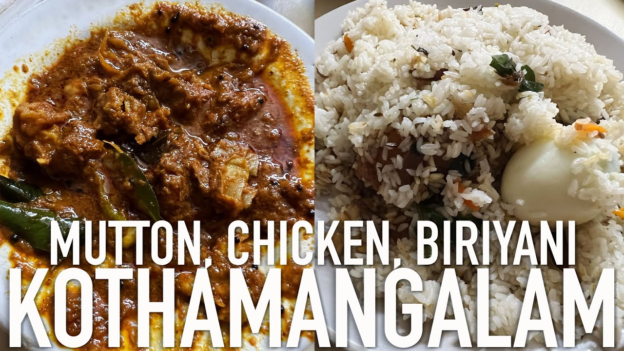 🌟Appam, Mutton, Biriyani, Chicken and a Tea - Hotel Lakshmi, Kothamangalam