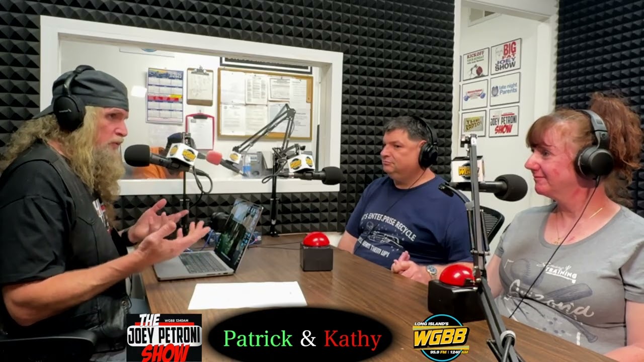 WGBB Welcomes Patrick along with his girlfriend Kathy  @The Joey Petroni Show  on WGBB Radio