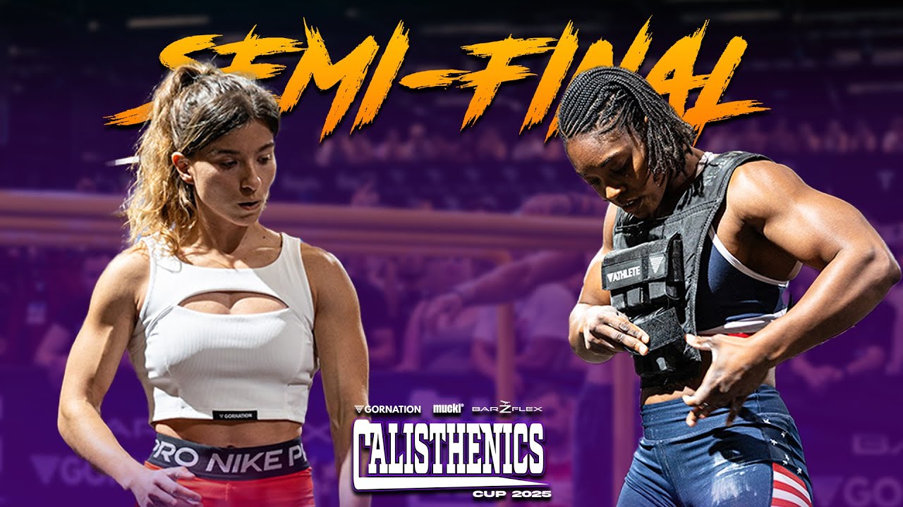 Mercedes Gutiérrez vs. Danae Morgan | Calisthenics Cup 2025 at FIBO | Semi-Final Endurance