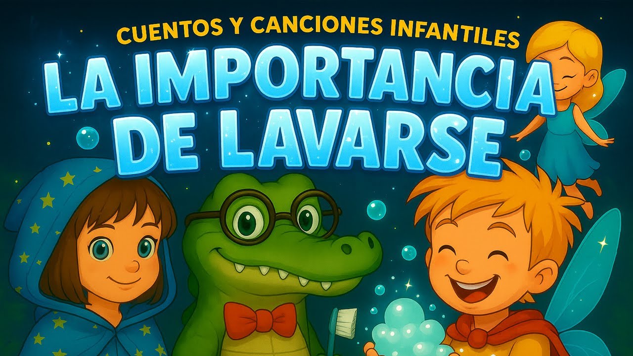 🧼✨ Cuentos y Canciones sobre Higiene Infantil 🌙☀️ | Cuentos de Luna y Sol 🪥🚿 | Aprender a cuidarse