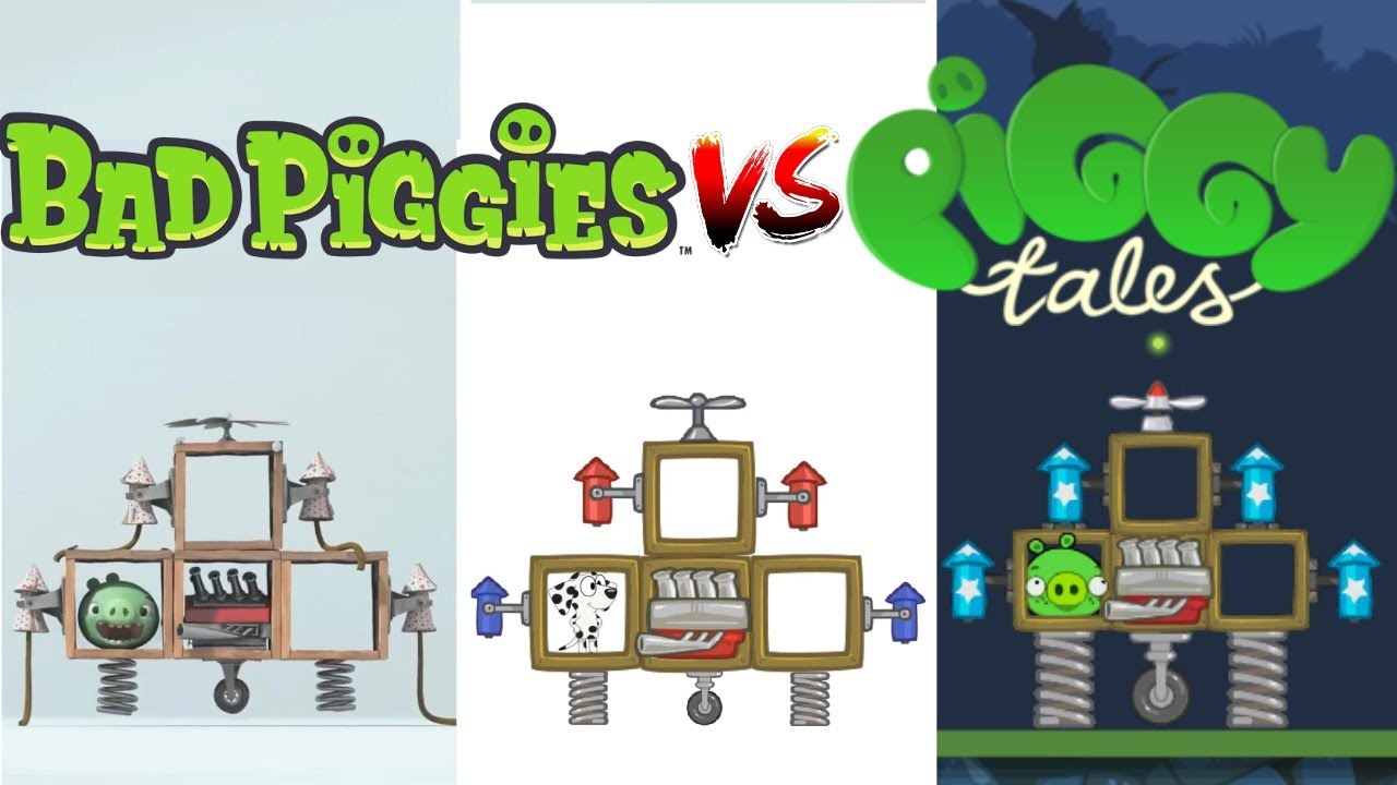 Piggy Pyrotechnics: Bad Piggies vs Piggy Tales Fireworks Extravaganza