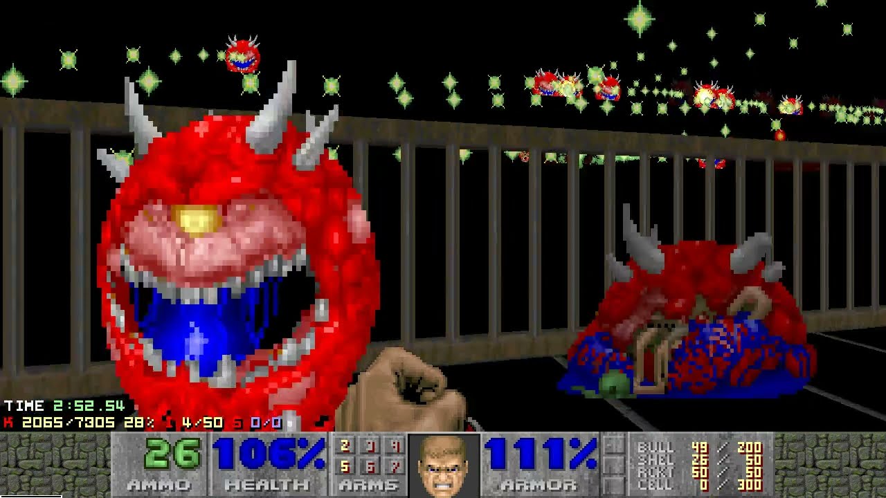 Doom 2 Tarachillax - MAP 5 UV-MAX [TAS] in 40:33