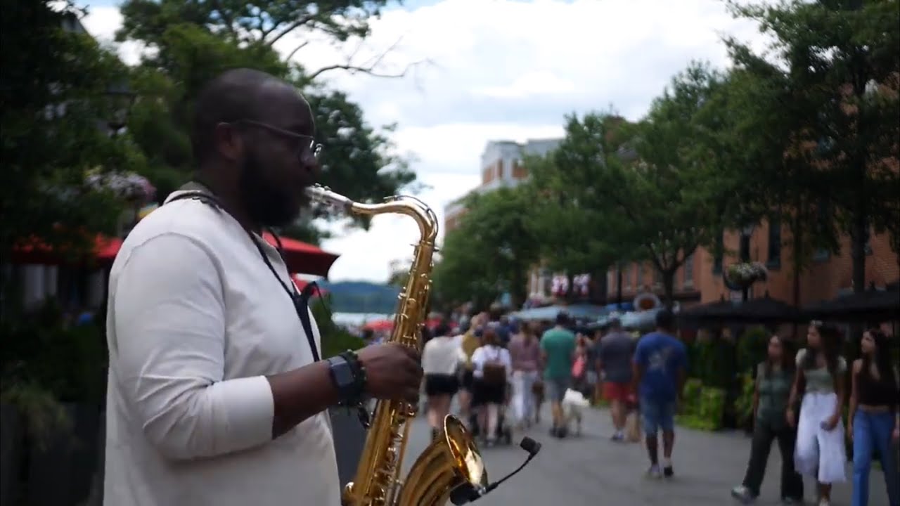 1 Hour of Soulful Saxophone Street Performance | Jazz & R&B Instrumentals by @DeJaySax