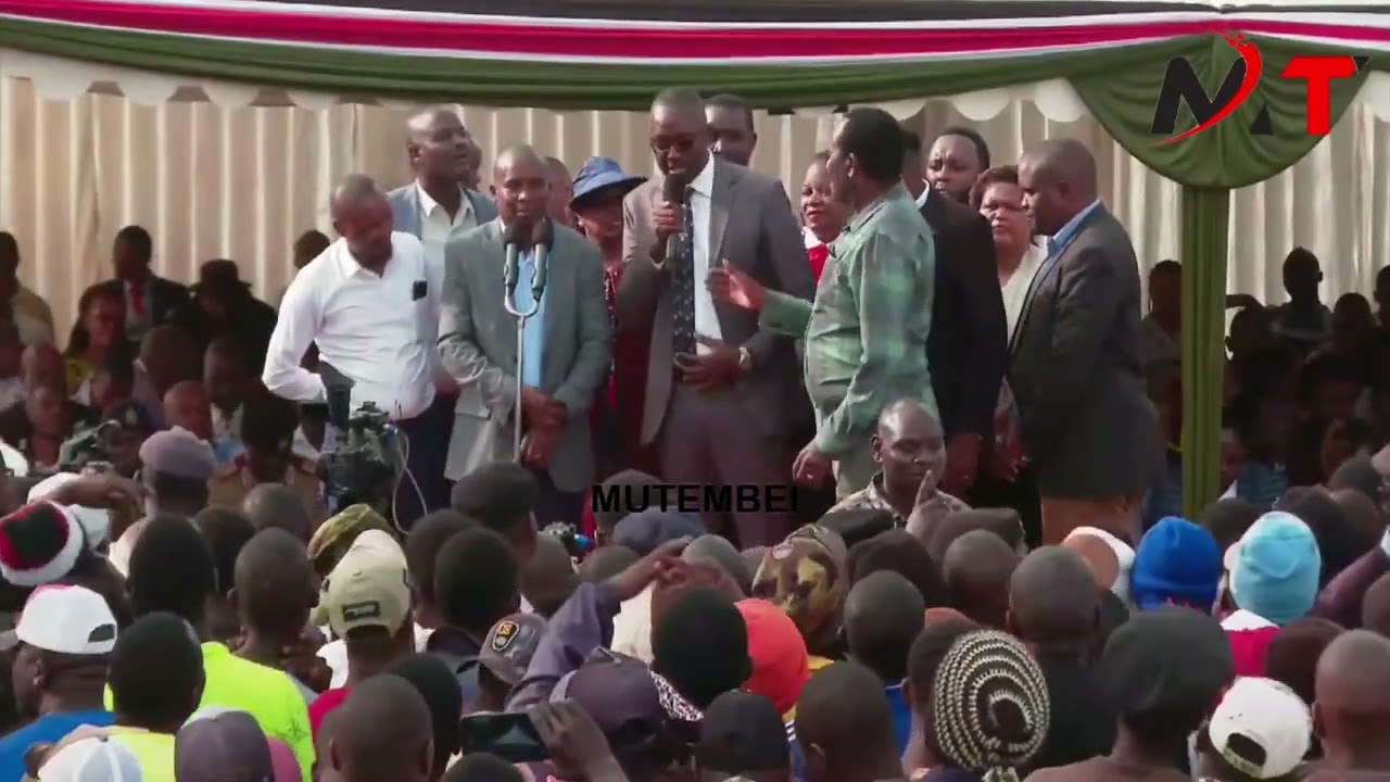 Mpuru Aburi Charges the Crowd in Meru as he destroys Gachagua Badly!