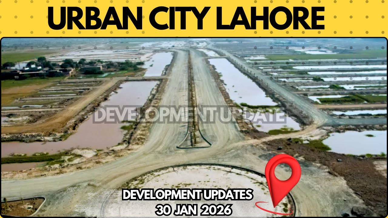 Urban City Lahore 2026 | City Oasis Block Development Update | Plot Prices & Investment