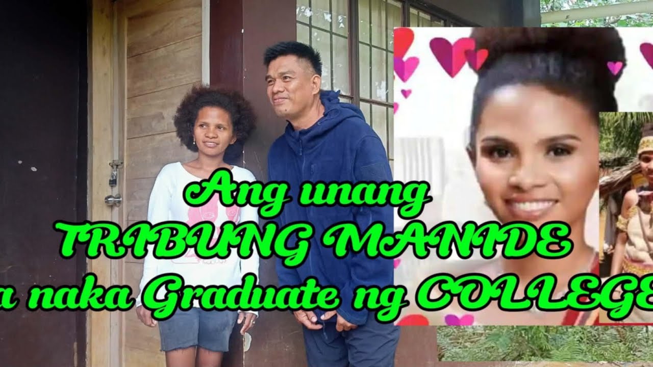 Ang unang tribung manide na nakatapos sa pag aaral