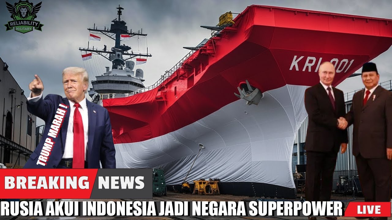 HEBOH !!! PUTIN AKUI INDONESIA JADI NEGARA KEKUATAN MILITER TERBESAR DI DUNIA