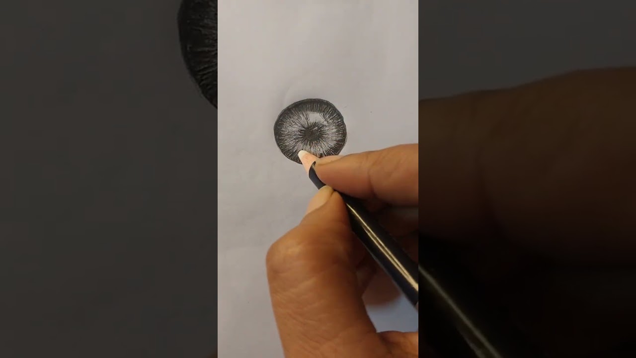 Easy to draw step by step “One Eye Lens → Fish & Lip” #drawing #art😇