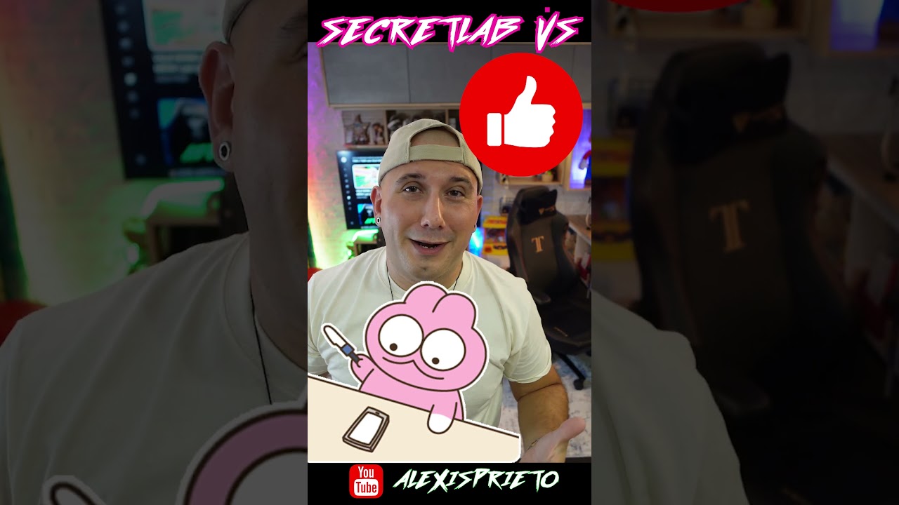 🟨175cm 90kg CORRE! // SECRETLAB 2020 VS SECRETLAB  2022 por @AlexisPrieto  #alexisprietosillagamer
