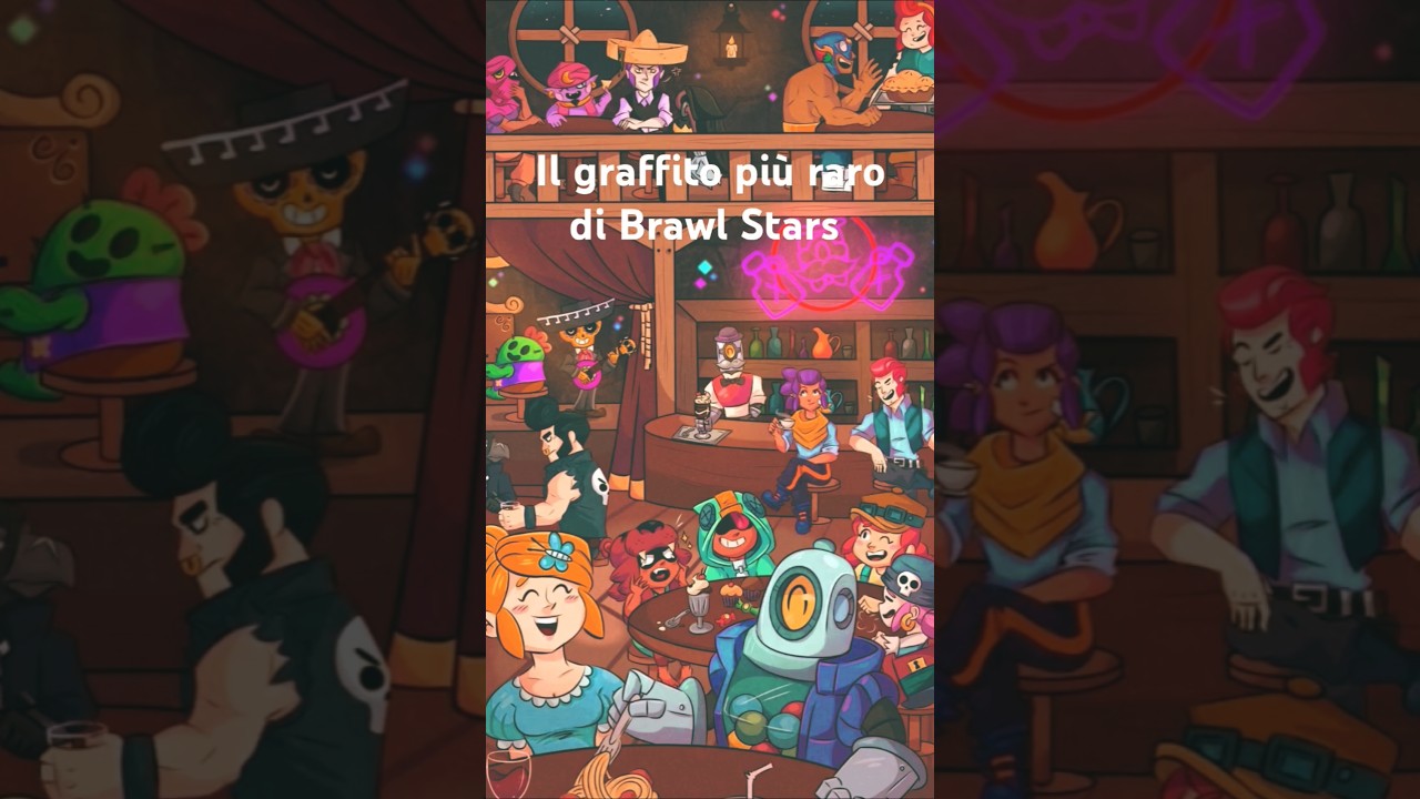Il graffito pi&ugrave; raro di Brawl Stars