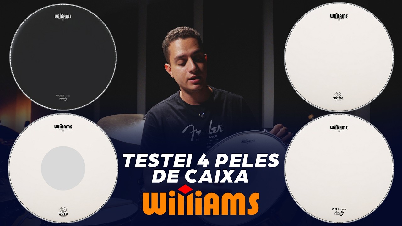 Testei 4 peles de CAIXA da WILLIAMS
