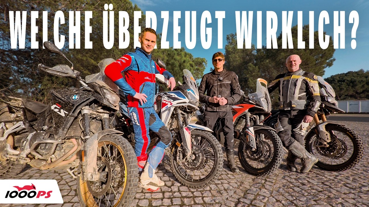 4 starke Adventure-Bikes im Test – Große Unterschiede trotz ähnlicher Daten!