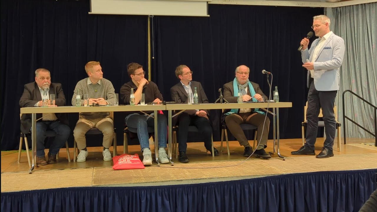 Podiumsdiskussion zur Bundestagswahl 2025 in Kerpen - Rhein-Erft-Kreis Wahlkreis 90