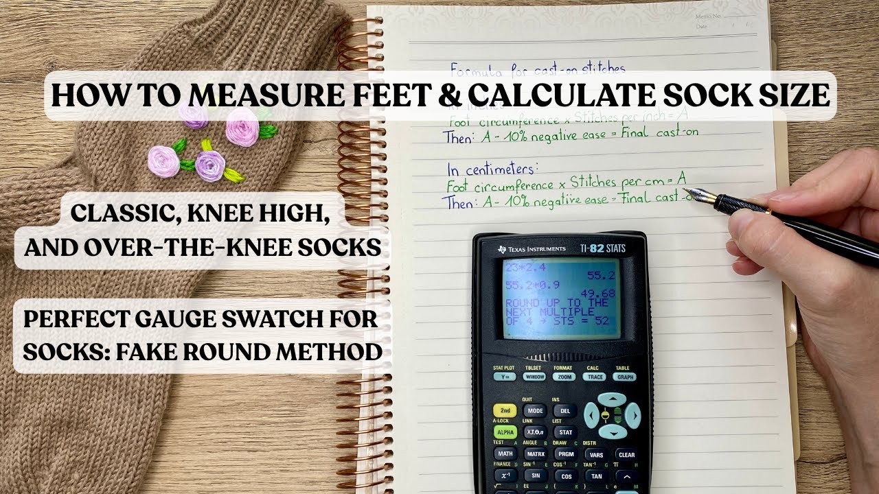 Measure, Calculate, & Perfect Gauge | Sock Knitting Masterclass