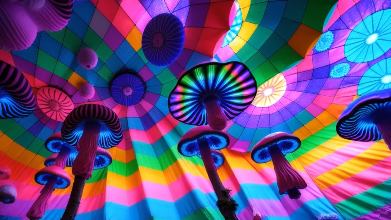 Incredible Colorful Paper- Art Animation (AI Dream 458)