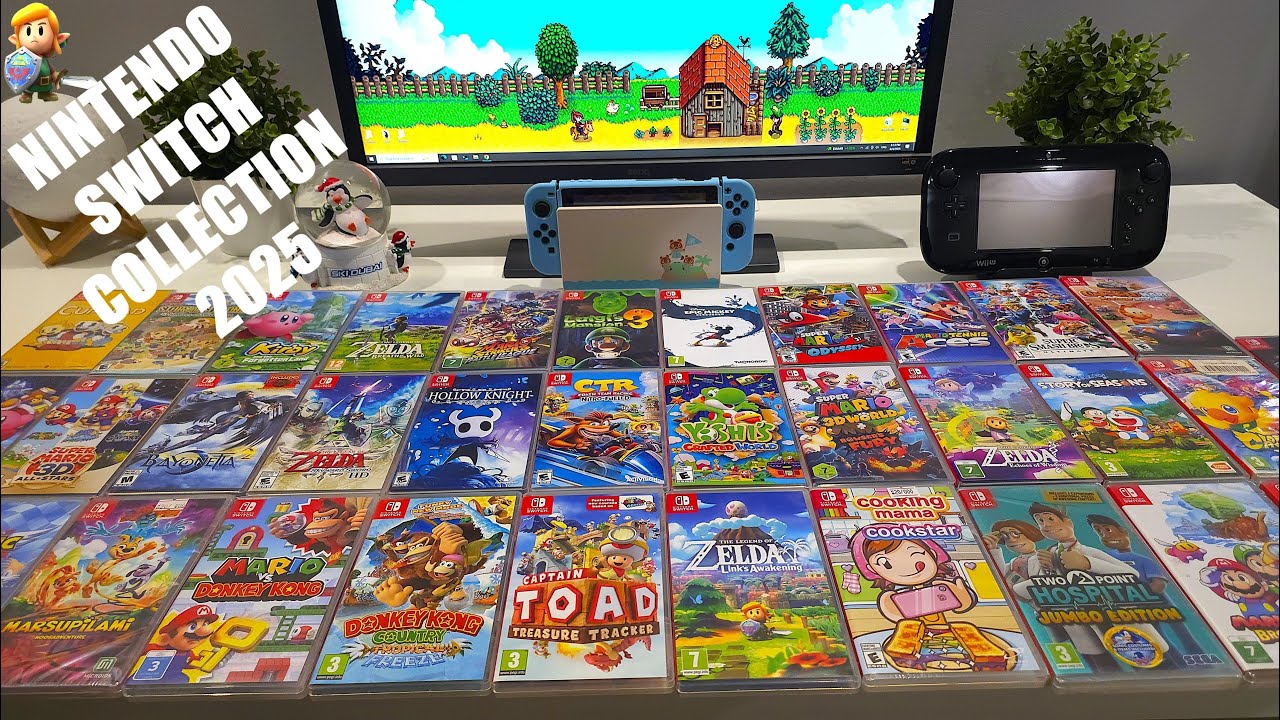 My Entire Physical Nintendo Switch Games Collection 2025