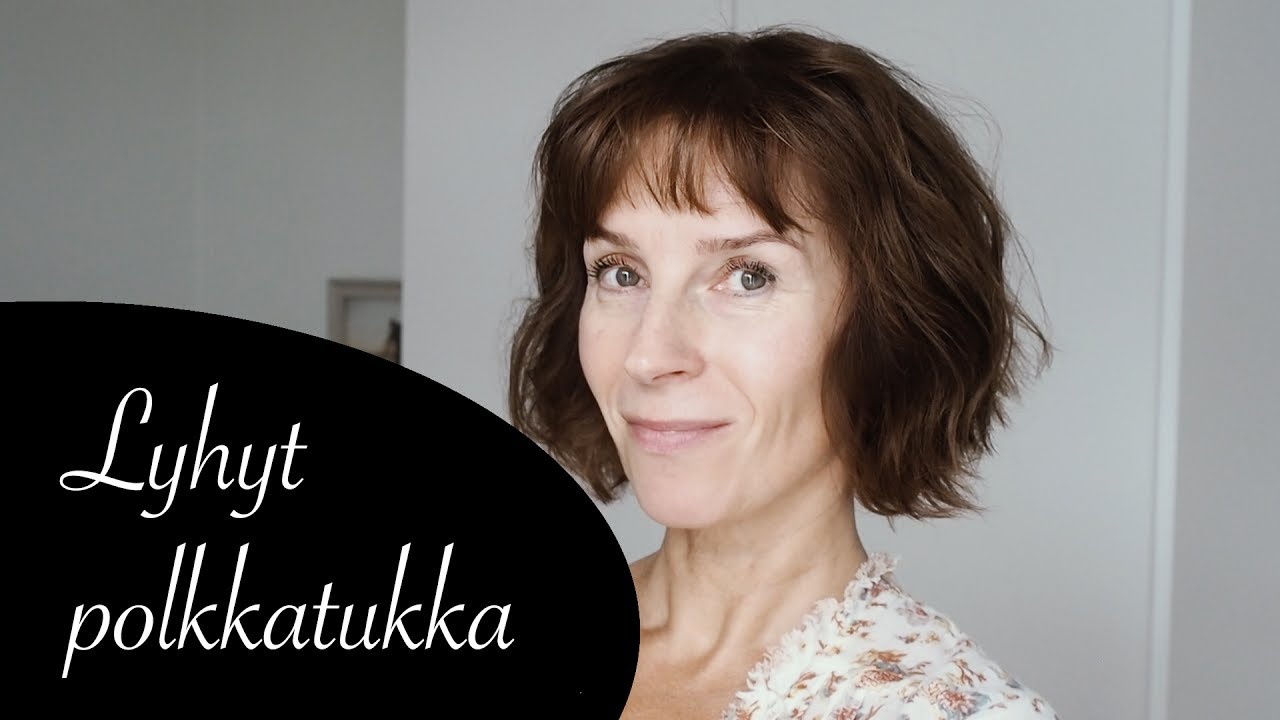 Kuinka laitan lyhyet hiukseni eli lyhyt polkkatukka ojennukseen