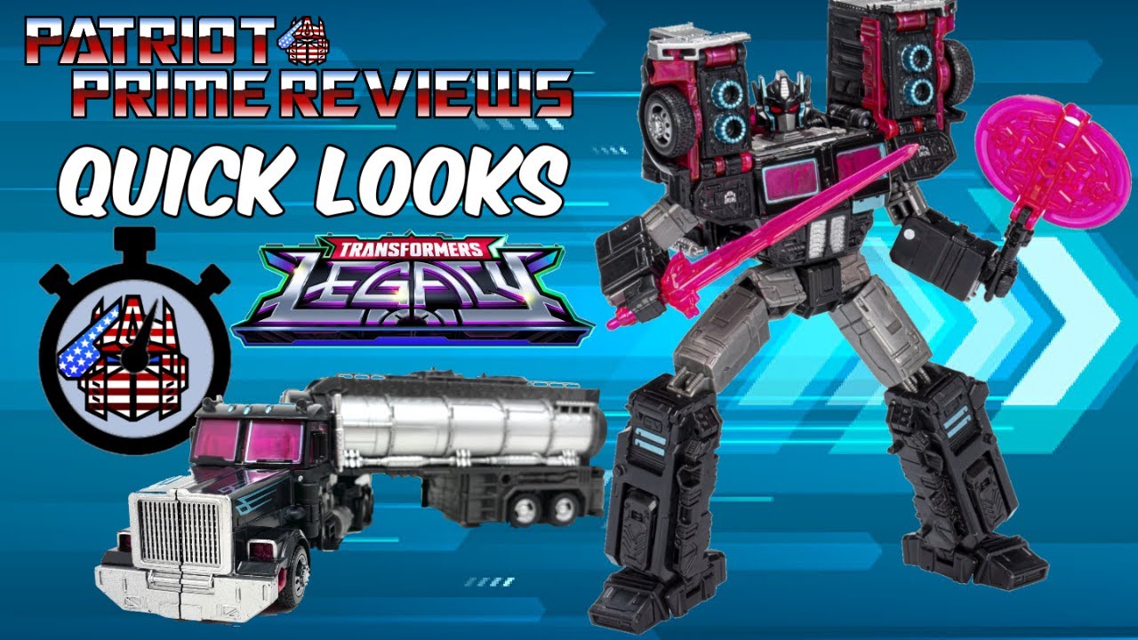 Patriot Prime Takes A Quick Look At Legacy Scourge (Velocitron Speedia 500 Collection)