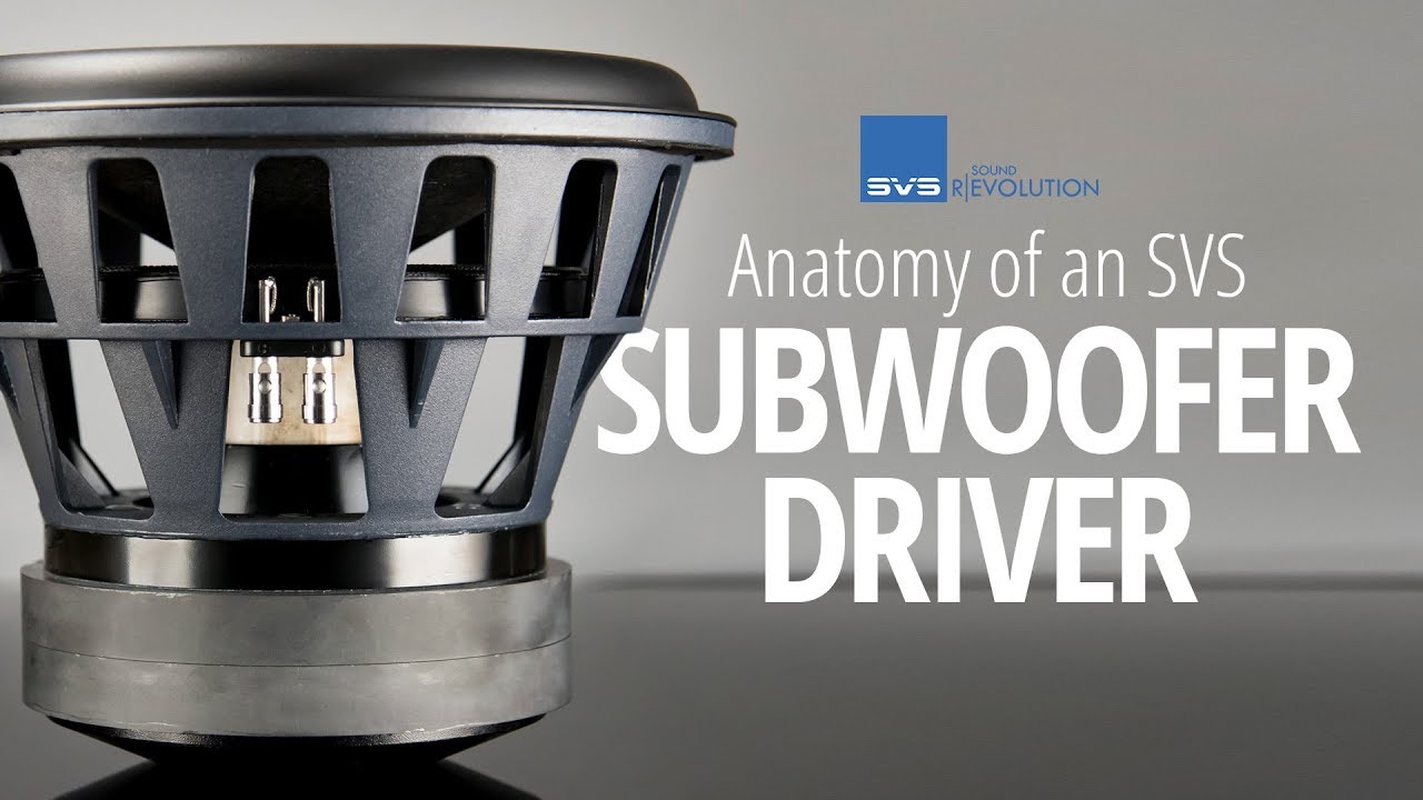 Anatomy of an SVS Subwoofer Driver
