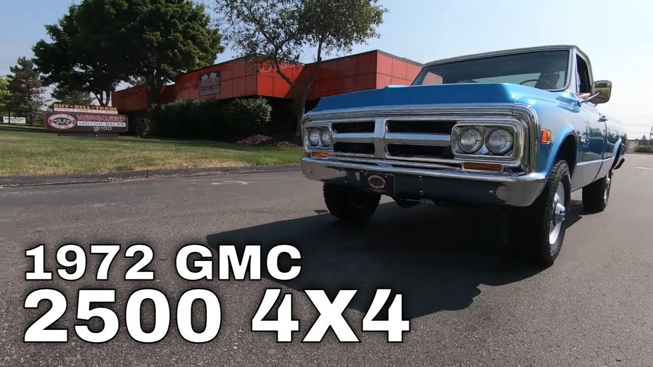 1972 GMC 2500 4X4 Pickup For Sale
