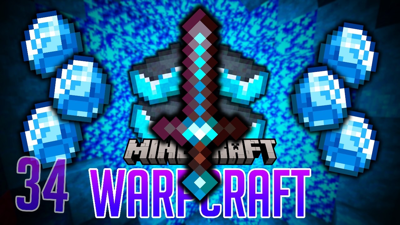 ⚔️💎 Ultimatives Netherite Schwert! 💀 | Minecarft Warpcraft #34