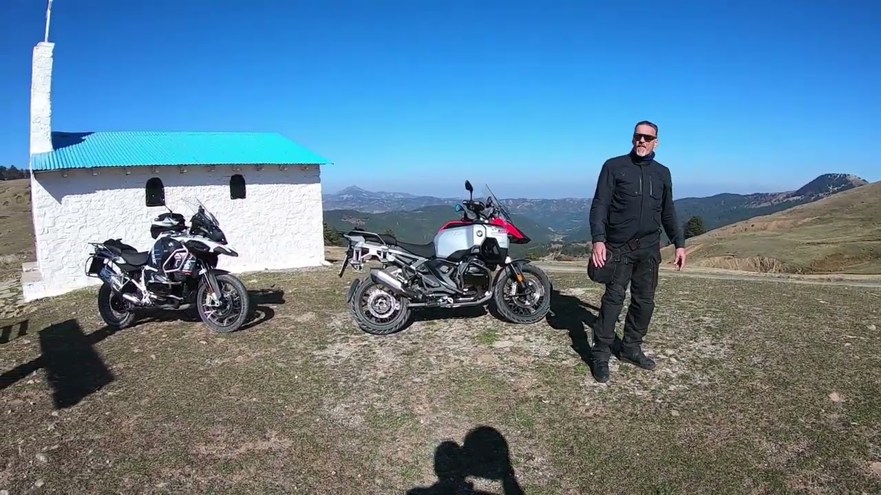 R 1300 GS ADV First ride in Greece