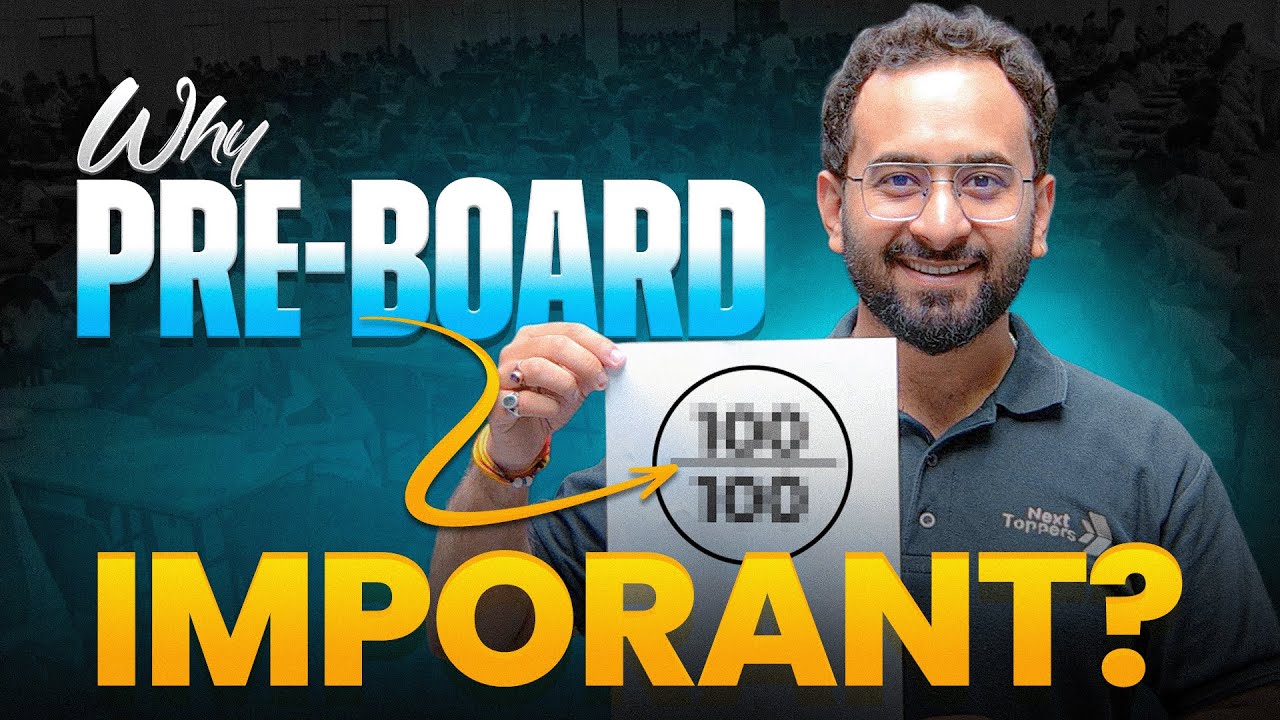Why Pre Board Important? Strategy To Crack Accounts Pre-Board Exam!