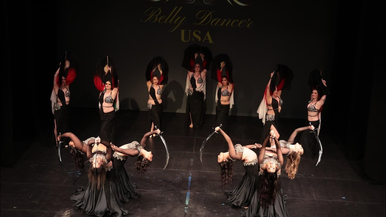 Belly Dancer USA Gala 2024 Rose Empire Dance Company