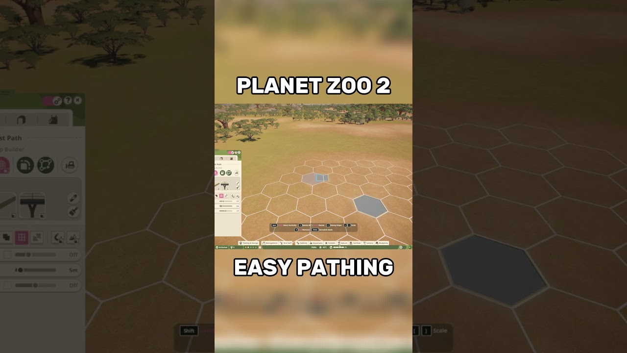 Planet Zoo 2 Pathing Is Soooo Easy!! #planetzoo2