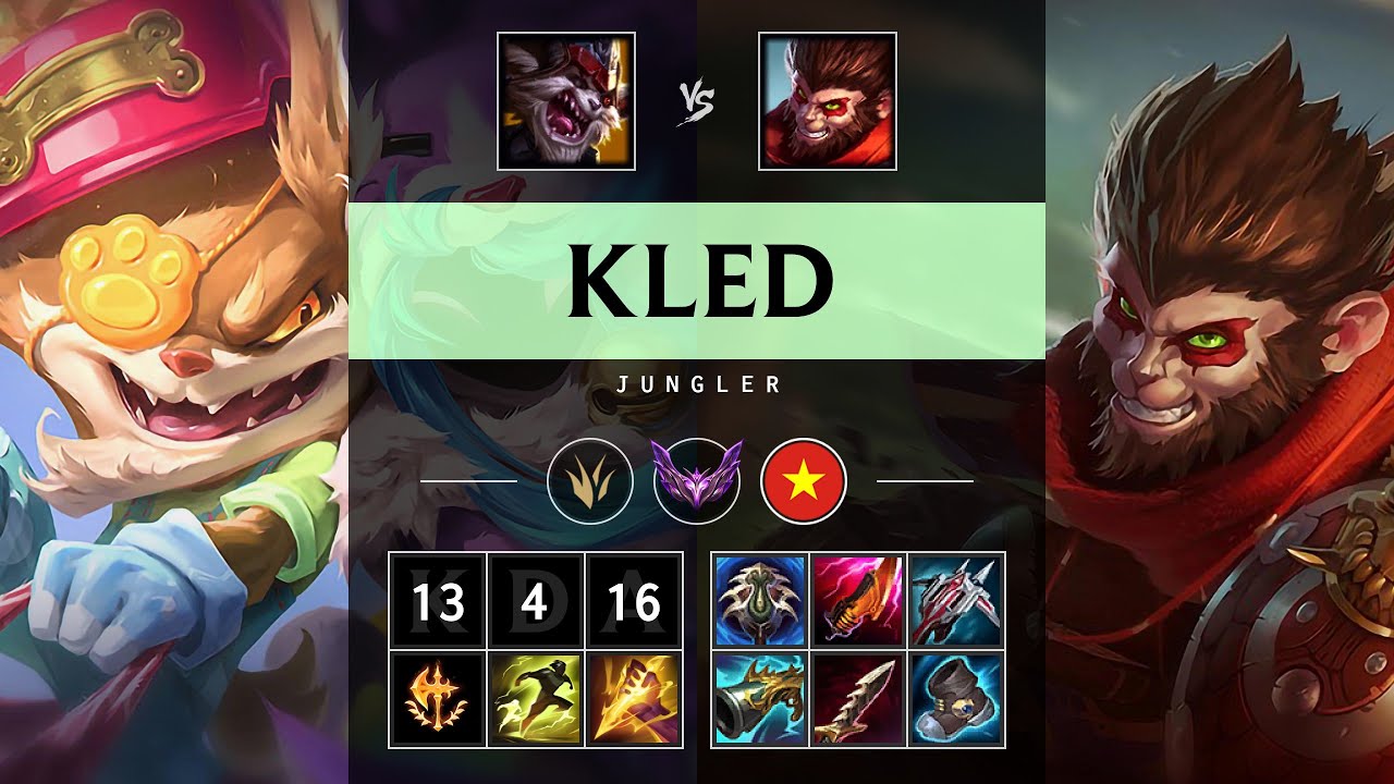 Kled Jungle vs Wukong - VN Master Patch 25.18